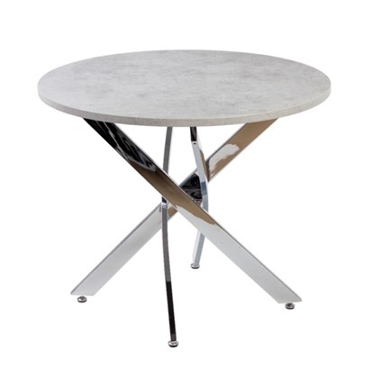 Обеденный стол Фиеро 900, Бетон/Хром в Туле - изображение