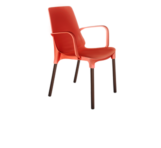 Кухонный стул SHT-ST76/S424 (красный/коричневый муар) в Туле