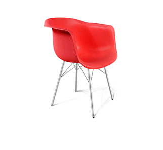 Обеденный стул SHT-ST31/S64 (красный/хром лак) в Туле