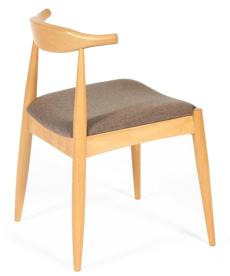Кухонный стул BULL бук/ткань 54,5x54x75 Натуральный арт.19586 в Туле - изображение 1