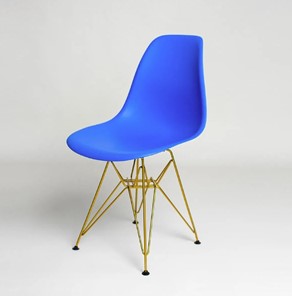 Обеденный стул DSL 110 Gold (синий) в Туле