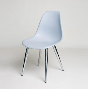 Обеденный стул DSL 110 Milan Chrom (светло-серый) в Туле