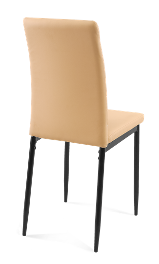 Мягкий стул Текс, к/з Pegasso бежевый, ножки черные в Туле - изображение 2