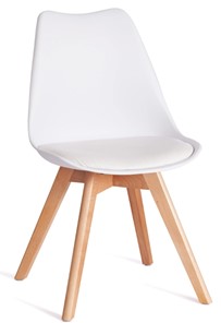 Обеденный стул TULIP (mod. 73-1) 47,5х55х80 белый арт.20220 в Туле