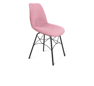 Обеденный стул SHT-ST29-С22 / SHT-S107 (розовый зефир/черный муар) в Туле