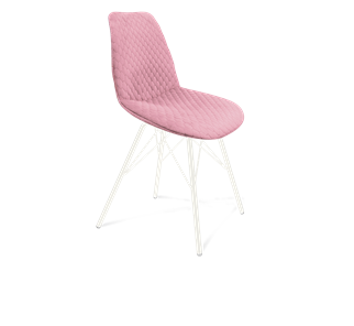 Обеденный стул SHT-ST29-С22 / SHT-S37 (розовый зефир/белый муар) в Туле