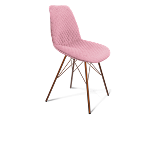 Обеденный стул SHT-ST29-С22 / SHT-S37 (розовый зефир/медный металлик) в Туле