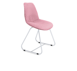 Обеденный стул SHT-ST29-С22 / SHT-S38 (розовый зефир/хром лак) в Туле