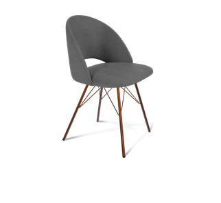 Обеденный стул SHT-ST34 / SHT-S37 (платиново-серый/медный металлик) в Туле