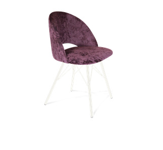 Обеденный стул SHT-ST34 / SHT-S37 (вишневый джем/белый муар) в Туле