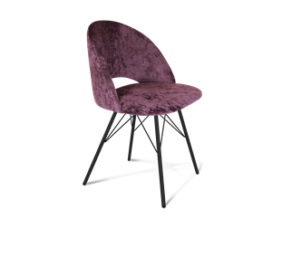 Обеденный стул SHT-ST34 / SHT-S37 (вишневый джем/черный муар) в Туле