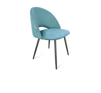 Обеденный стул SHT-ST34-1 / SHT-S95-1 (голубая пастель/черный муар) в Туле