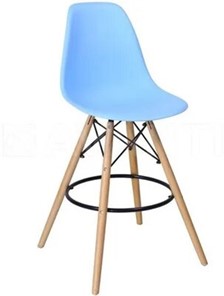 Барный стул DSL 110 Wood bar (голубой) в Туле