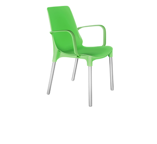 Кухонный стул SHT-ST76/S424 (зеленый/хром лак) в Туле