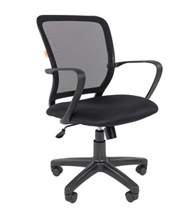 Компьютерное кресло CHAIRMAN 698 black, ткань, цвет черный в Туле