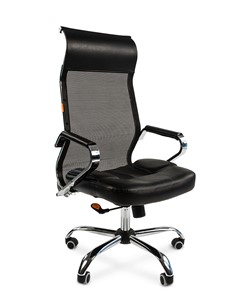 Кресло компьютерное CHAIRMAN 700 сетка, цвет черный в Туле