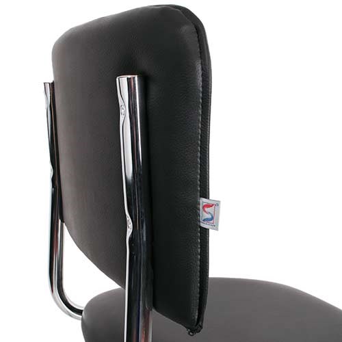 Офисный стул Sylwia chrome P100, кож/зам V4 в Туле - изображение 4