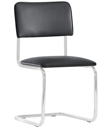 Офисный стул Sylwia chrome P100, кож/зам V4 в Туле - изображение