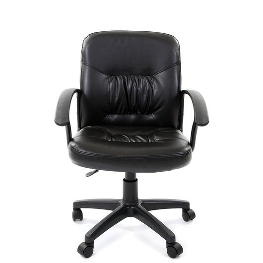 Кресло офисное CHAIRMAN 651 ЭКО черное в Туле - изображение 1