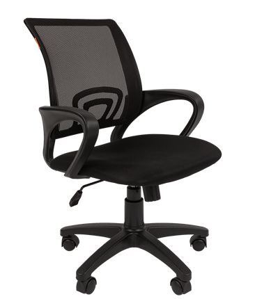 Кресло CHAIRMAN 696 black Сетчатый акрил DW62 черный в Туле - изображение