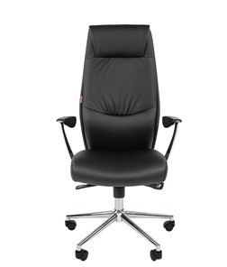 Офисное кресло CHAIRMAN Vista Экокожа премиум черная в Туле - предосмотр 5