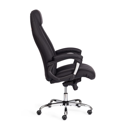 Кресло компьютерное BOSS Lux, кож/зам, черный, арт.21151 в Туле - изображение 2