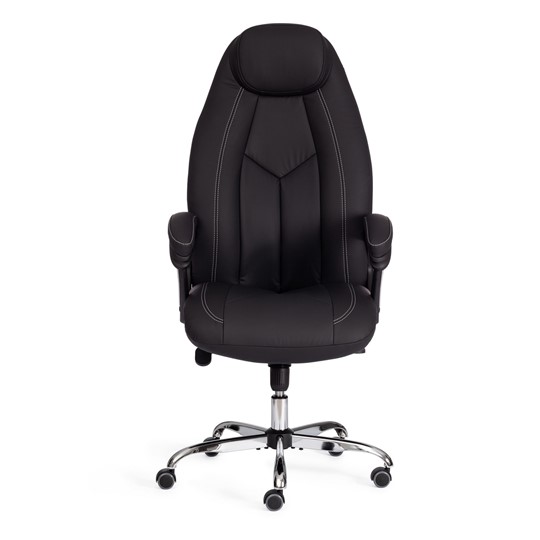 Кресло компьютерное BOSS Lux, кож/зам, черный, арт.21151 в Туле - изображение 5
