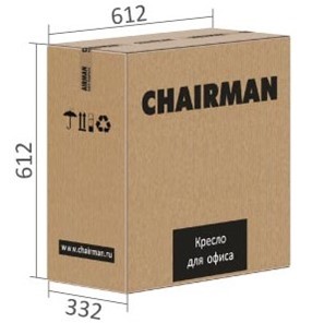 Кресло CHAIRMAN 661 Ткань стандарт 15-21 черная в Туле - предосмотр 5