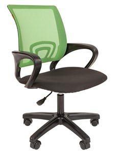 Офисное кресло CHAIRMAN 696 black LT, зеленое в Туле