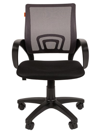 Офисное кресло CHAIRMAN 696 black Сетчатый акрил DW63 темно-серый в Туле - изображение 3