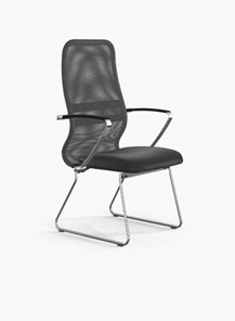 Офисное кресло Ergolife Sit 8 B2-9K - X1+Extra (Св.серый-Черный) в Туле