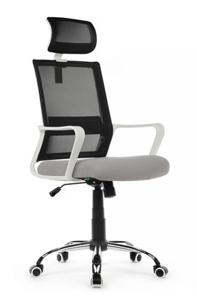 Кресло компьютерное RCH 1029HW, серый/черный в Туле - изображение