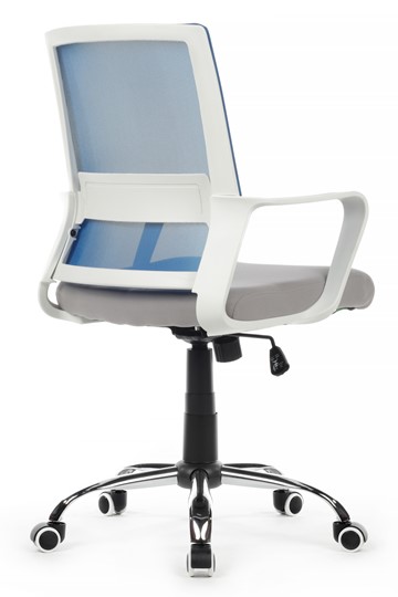 Кресло компьютерное RCH 1029MW, серый/синий в Туле - изображение 3