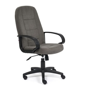 Кресло офисное СН747 флок, серый, арт.15027 в Туле
