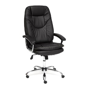 Офисное кресло SOFTY LUX кож/зам, черный, арт.12902 в Туле