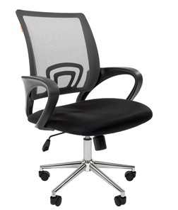 Офисное кресло CHAIRMAN 696 CHROME Сетка TW-04 (серый) в Туле