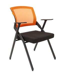 Кресло компьютерное CHAIRMAN NEXX сетчатый акрил DW66 оранжевый в Туле