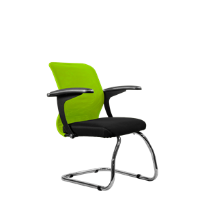 Офисный стул SU-M-4/подл.160/осн.007, Зеленый/Черный в Туле
