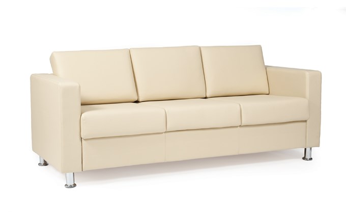 Офисный диван Симпл трехместный, экокожа в Туле - изображение 1