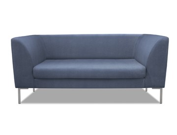 Офисный диван мягкий Сиеста 2-местный, ткань Сахара / лавандовая С45 в Туле