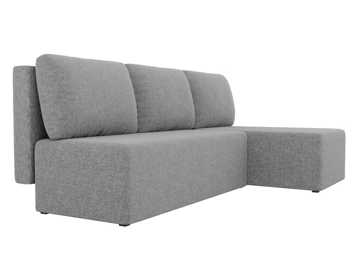 Угловой раскладной диван Поло, Серый (рогожка) в Туле - изображение 2