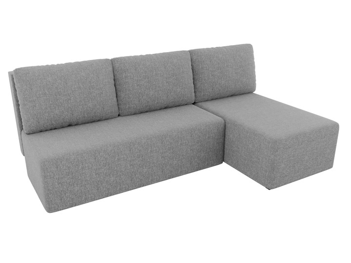 Угловой раскладной диван Поло, Серый (рогожка) в Туле - изображение 3