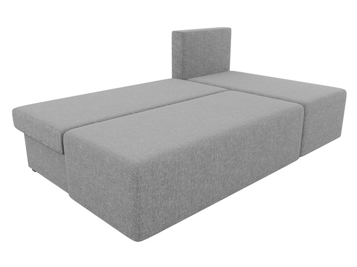 Угловой раскладной диван Поло, Серый (рогожка) в Туле - изображение 4