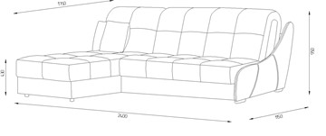 Угловой диван Токио (ППУ) в Туле - предосмотр 1