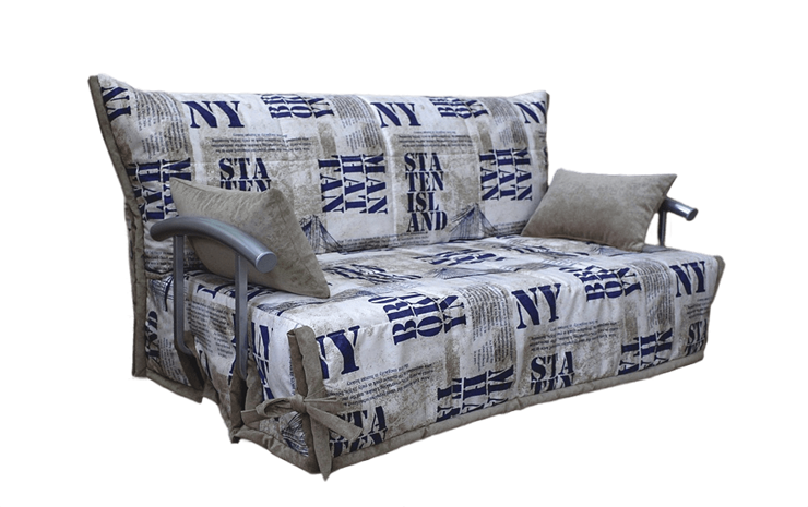 Прямой диван Аккордеон с боковинами, спальное место 1400 в Туле - изображение 2
