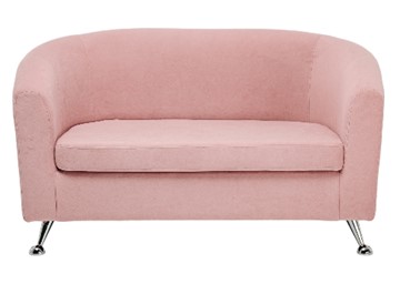 Прямой диван Брамс 2Д розовый в Туле