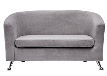 Прямой диван Брамс 2Д серый в Туле