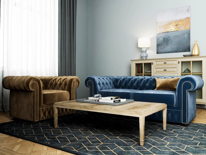 Прямой диван Честер 2,5М (седафлекс) в Туле - изображение 11