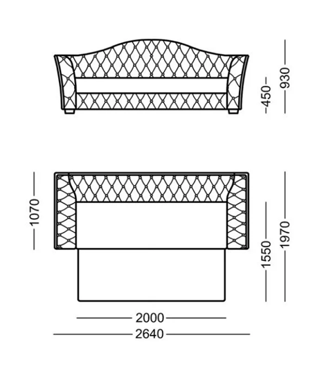 Прямой диван Франческа БД в Туле - изображение 6