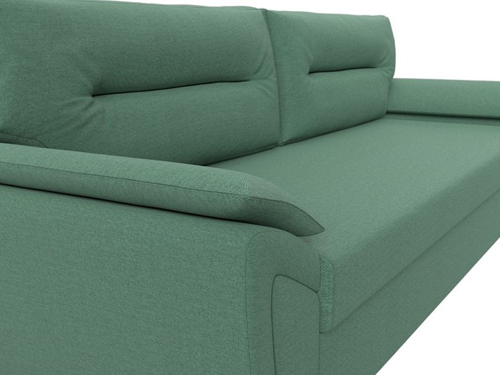 Прямой диван Нэстор Лайт, Амур зеленый (рогожка) в Туле - изображение 5